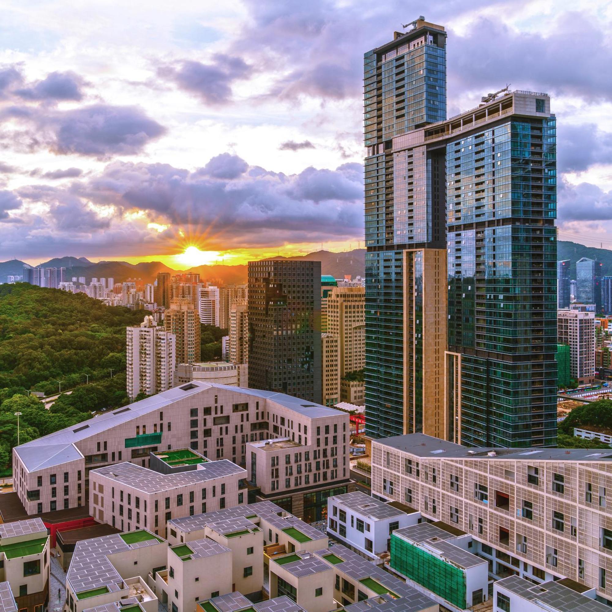 Golden Central Hotel Serviced Residence-Xin Hao E Du Shenzhen Exterior photo