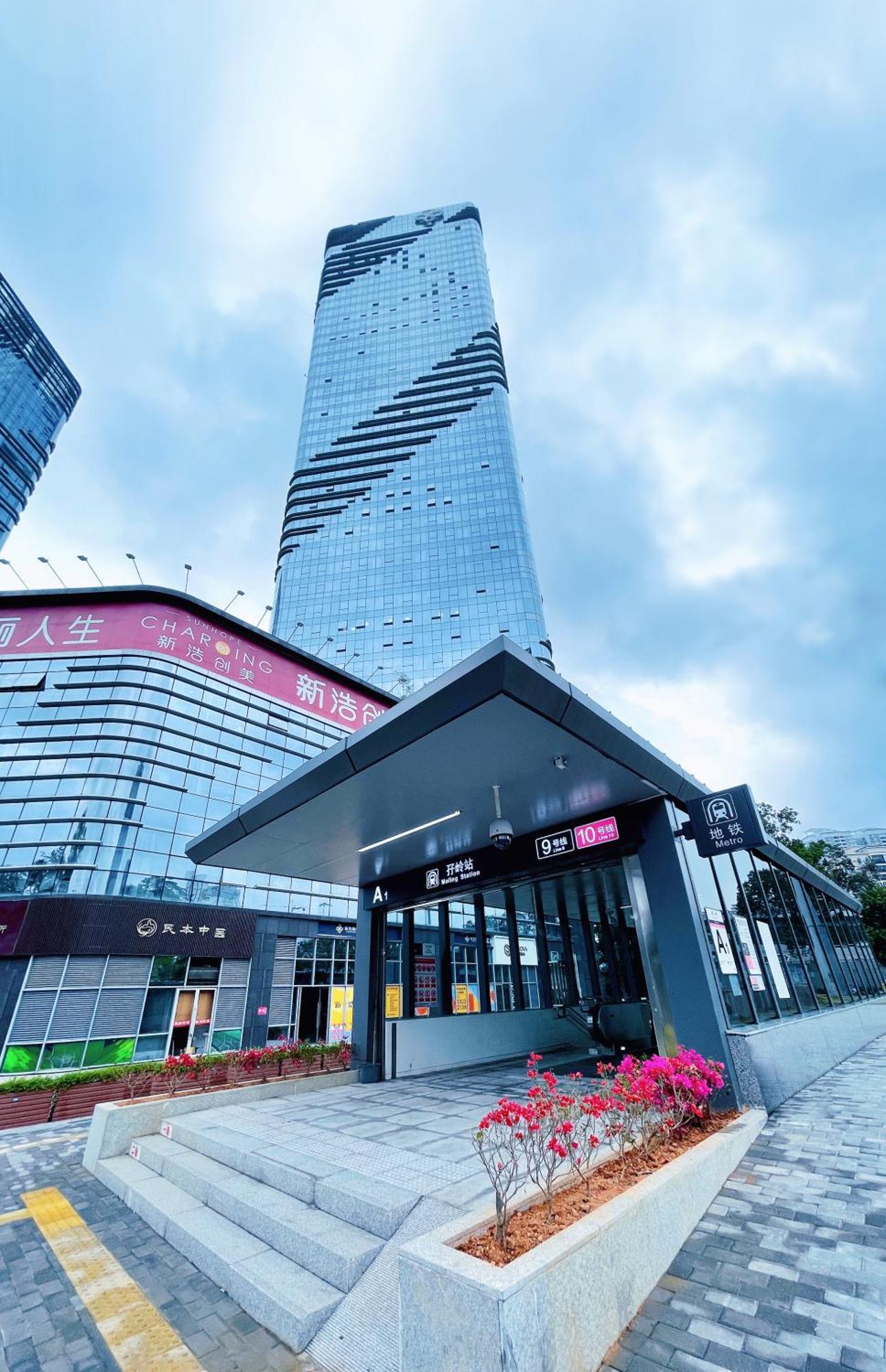 Golden Central Hotel Serviced Residence-Xin Hao E Du Shenzhen Exterior photo