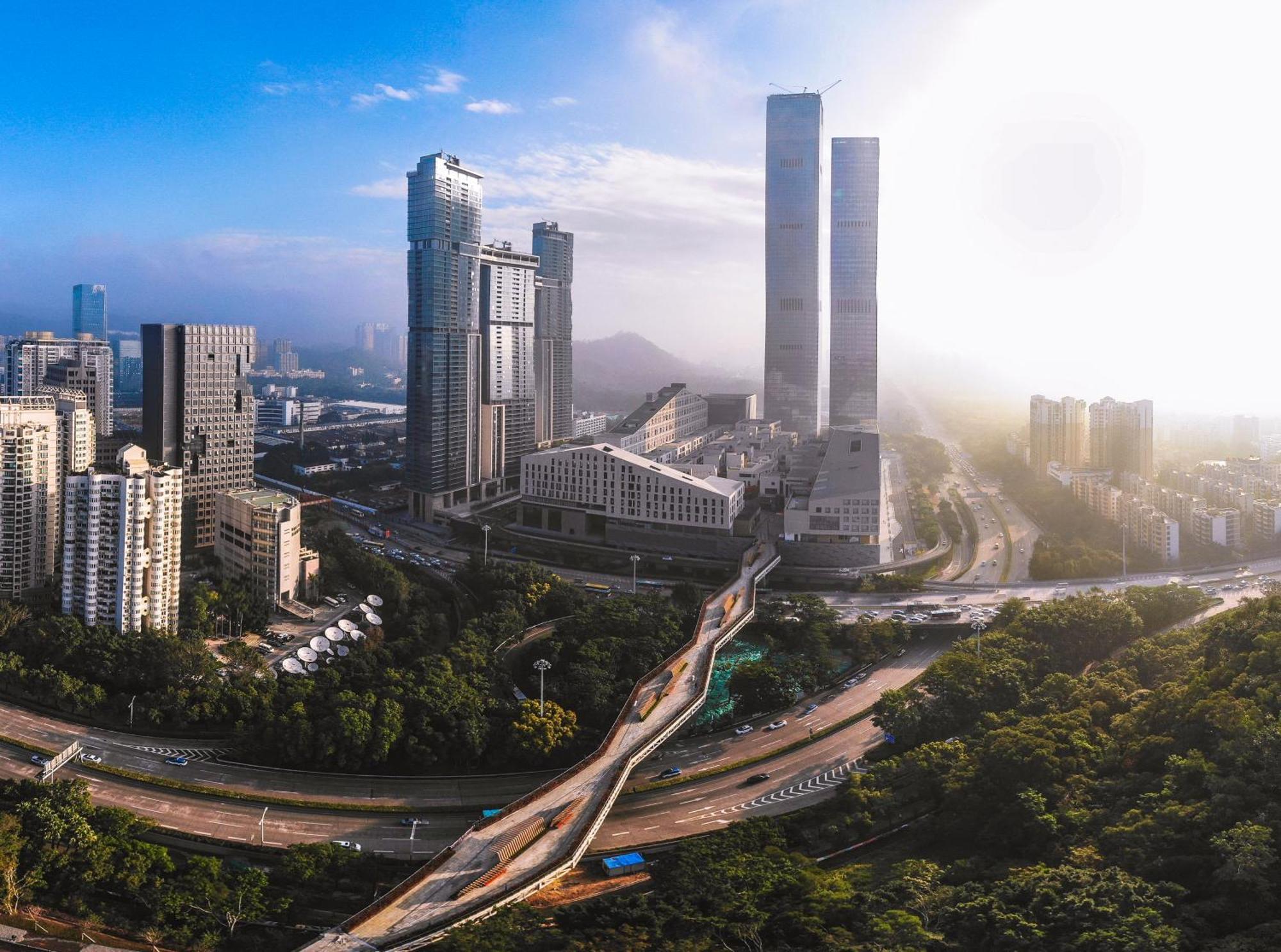 Golden Central Hotel Serviced Residence-Xin Hao E Du Shenzhen Exterior photo