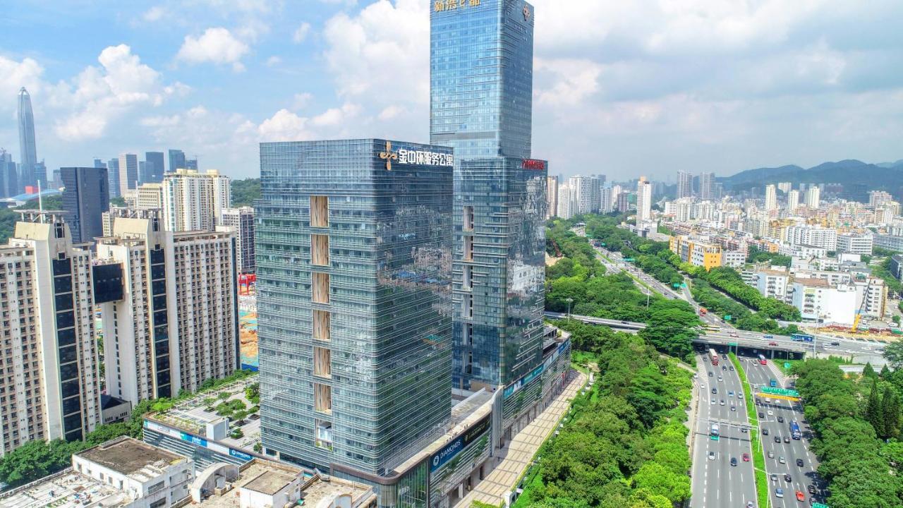 Golden Central Hotel Serviced Residence-Xin Hao E Du Shenzhen Exterior photo